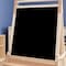 Flash Furniture Bright Beginnings Commercial Classroom Wood Art Easel w/Chalk Board, Dry-Erase Board, Natural MK-ART-9000-GG - alternate 4